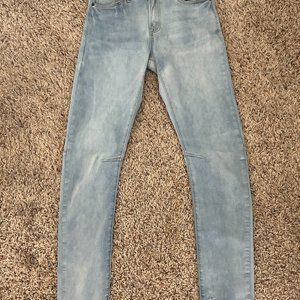 light blue Rue21 jeans skinny arc supreme flex men